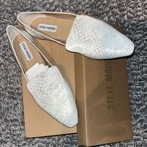 Steve Madden Gemmy Flat Loafer Snakeskin